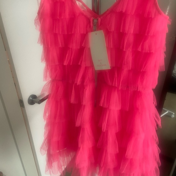 Pink Ruffled Dress - Picture 7 of 8